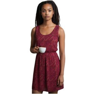 MOSSIMO CRANBERRY PINK DRESS SZ.M EUC.